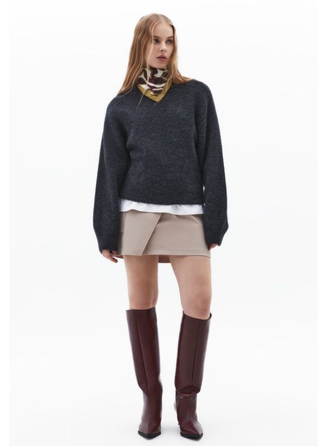 OXXO Wool Blend Knit Sweater - Image 2